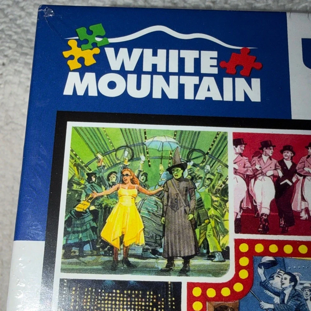 White Mountain Broadway Musical Collage Puzzle